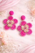 Flor Pink earrings