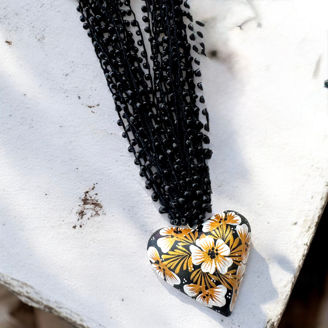 Corazón de Copal Necklace