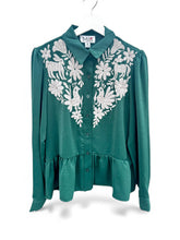 Tenango Floral Shirt blouse