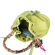 Flamingo Bucket Bamboo bag