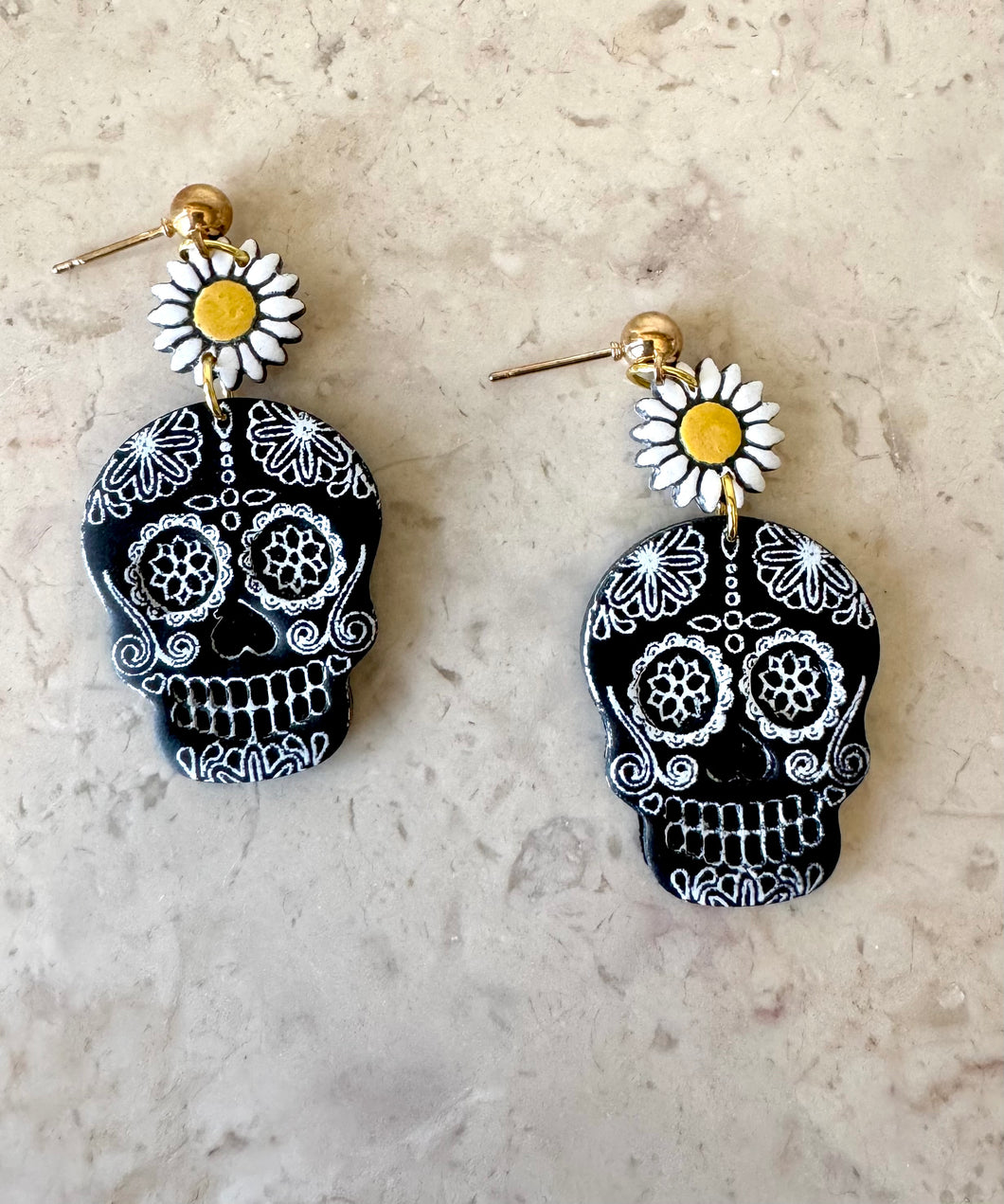 Calavera Clay earrings