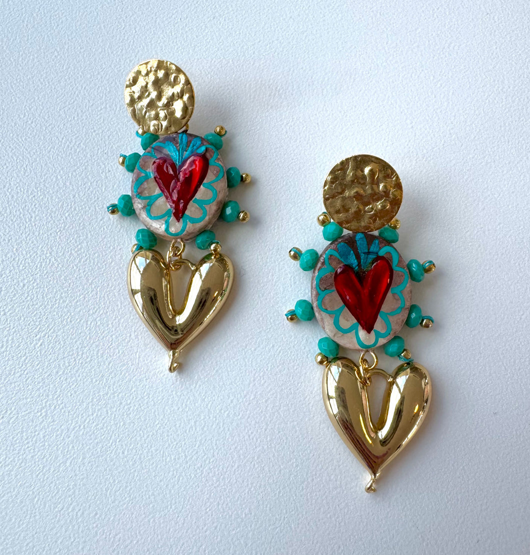 Dulce Corazón earrings