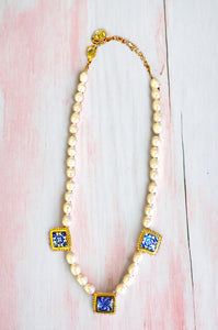 Azulejos Pearl Necklace