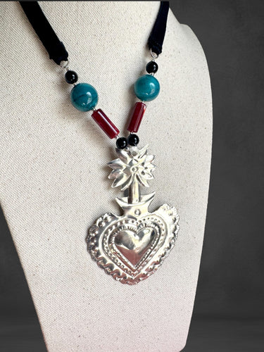 Milagro Sacred Heart Necklace
