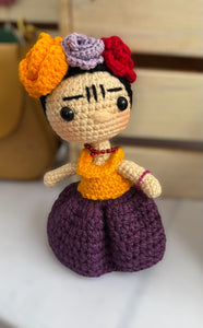 Frida Crochet Doll