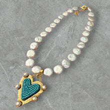 Pearl Glow Heart Necklace