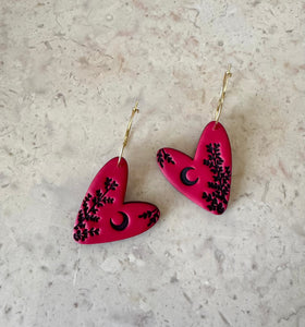 La Noche Clay earrings