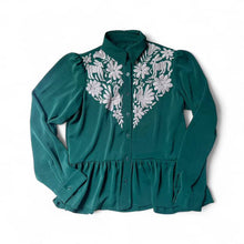 Tenango Floral Shirt blouse