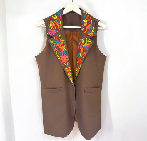 Tenango Long Vest