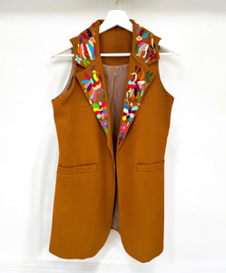 Tenango Long Vest