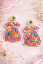 Mexican Dress Pink earrings