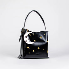 La Luna y Estrella Hobo Bag (black)