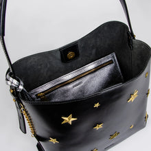 La Luna y Estrella Hobo Bag (black)