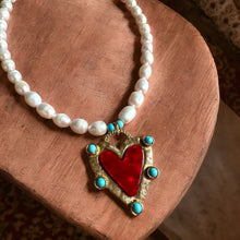 Corazón Perla Necklace