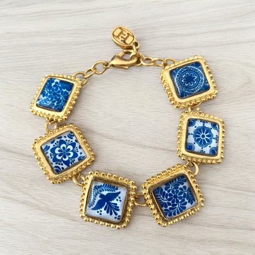 Azulejos Gold Bracelet