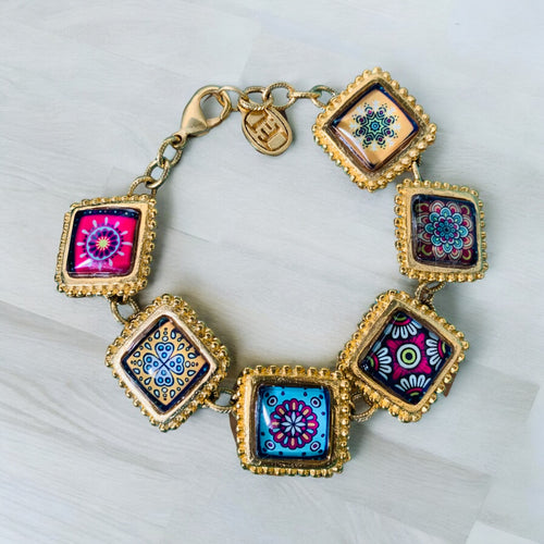 Azulejos Gold Bracelet