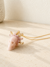 Rose Quartz Calavera Necklace