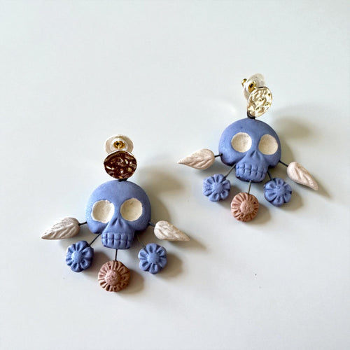 Barro Calavera Earrings