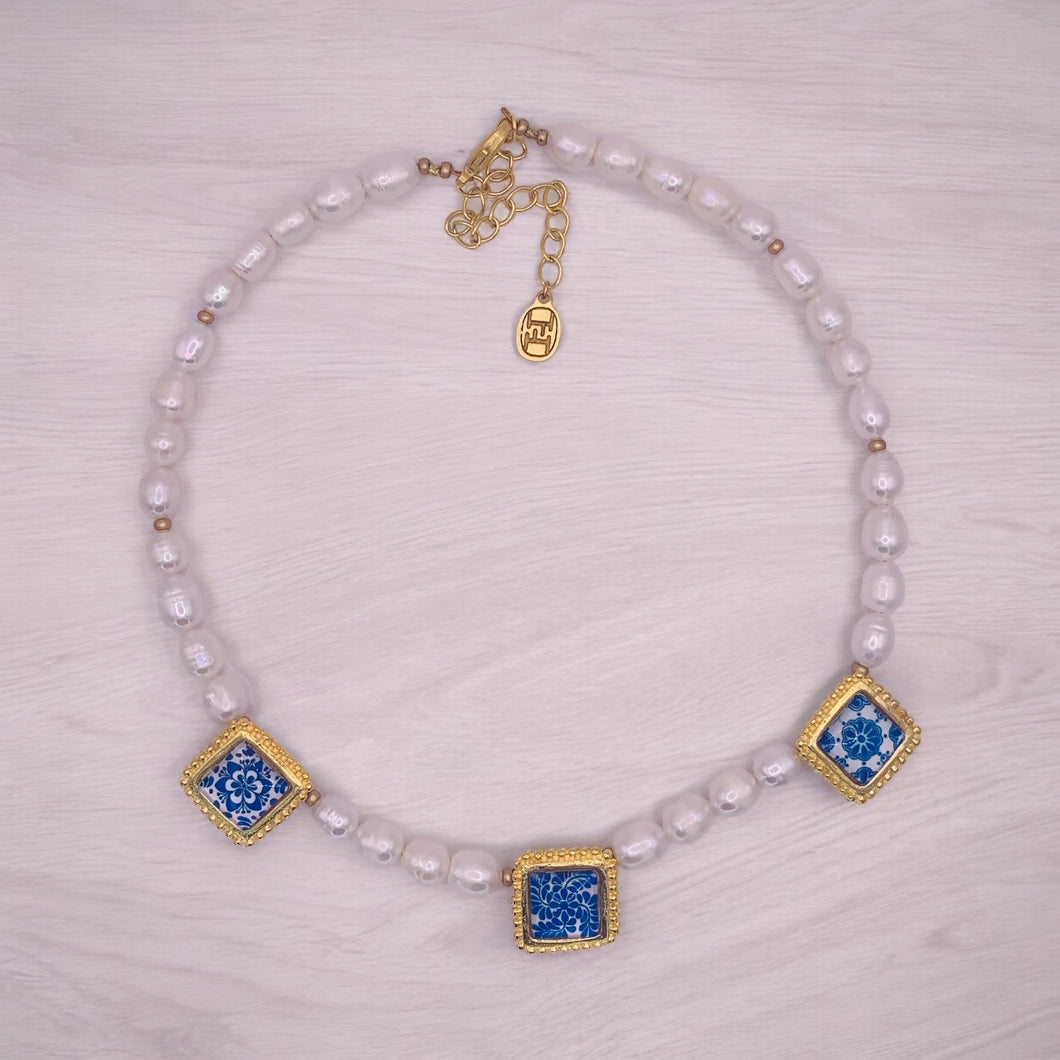 Azulejos necklace