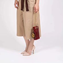Mini Bucket El Sol bag (red)