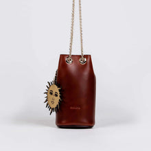 Mini Bucket El Sol bag (clay)