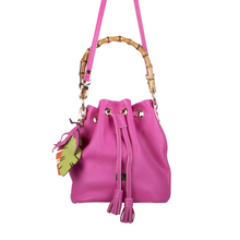 Flamingo Bucket Bamboo Bag