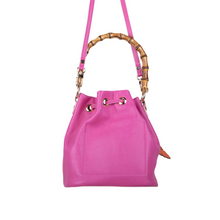 Flamingo Bucket Bamboo Bag