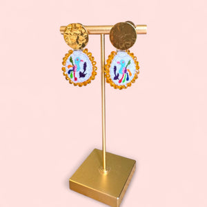 Pajarito Otomi earrings